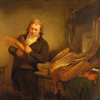 An Ornithologist, probably Mr. Thomson, Animal and Bird Preserver to the Leverian and British Museums by Ramsay Richard Reinagle